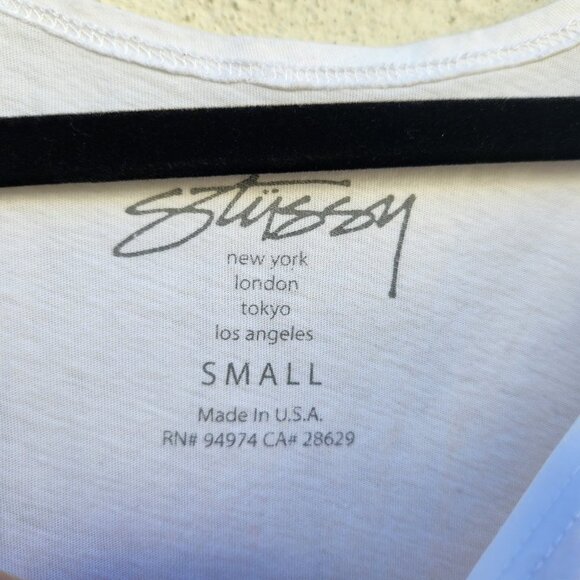 5/$100 SALE -  RARE STUSSY World Tour Tank Top - Picture 6 of 6
